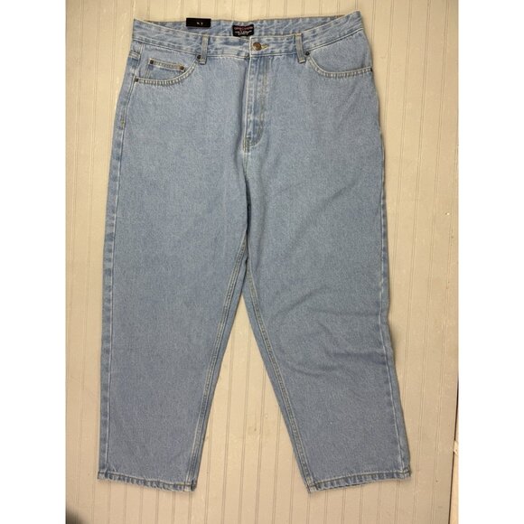 Cross & Winsor Size 40x29 Mens Jeans Relaxed Cotton (Actual Inseam 27.5) Light - Picture 1 of 5